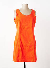 Robe courte sans manche sans manche orange TBS femme
