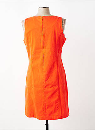 Robe courte sans manche sans manche orange TBS femme