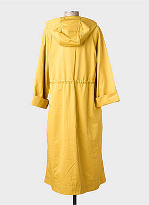 Parka manches longues a capuche jaune ZILCH femme