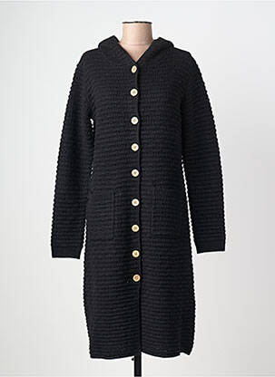 Veste casual col rond noir ZILCH femme