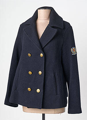 Manteau court poches sans capuche noir FIVE femme