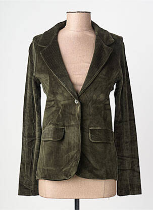 Blazer poches vert MAJESTIC FILATURES femme