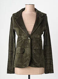 Blazer poches vert MAJESTIC FILATURES femme