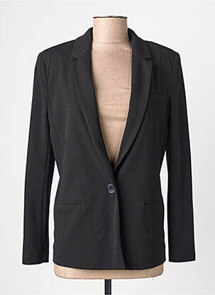 Veste casual epaulette noir FIVE femme