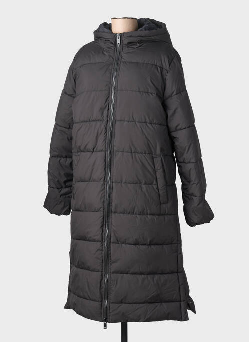 Doudoune poches a capuche noir INDI & COLD femme