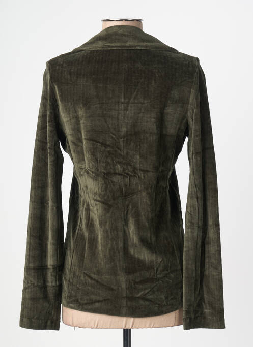 Blazer poches vert MAJESTIC FILATURES femme