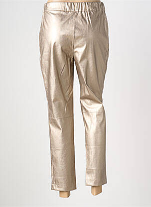 Pantalon slim taille élastique or CATNOIR femme