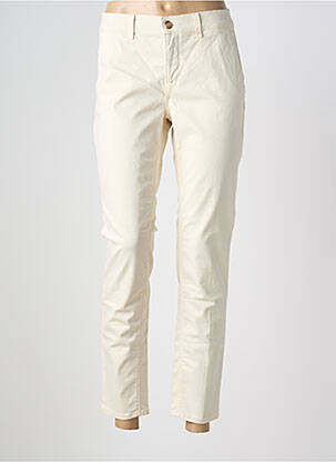 Pantalon slim poches beige HAPPY femme