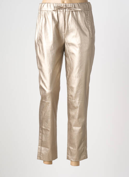 Pantalon slim taille élastique or CATNOIR femme