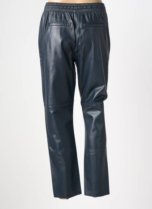 Pantalon slim taille élastique bleu OAKWOOD femme