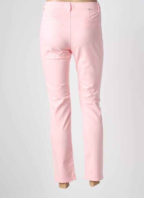Pantalon slim poches rose clair HAPPY femme