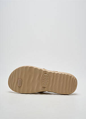 Tongs voute plantaire bout ouvert beige HEY DUDE homme