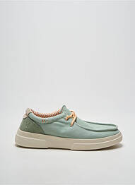 Baskets fermeture elastique talon plat jusqu'à 3cm vert PITAS femme