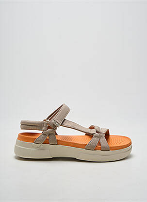 Sandales/nu pieds bout ouvert talon de 4 à 6cm gris PITAS femme