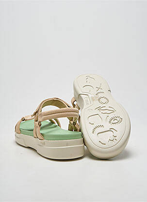Sandales/nu pieds bout ouvert talon de 4 à 6cm beige PITAS femme