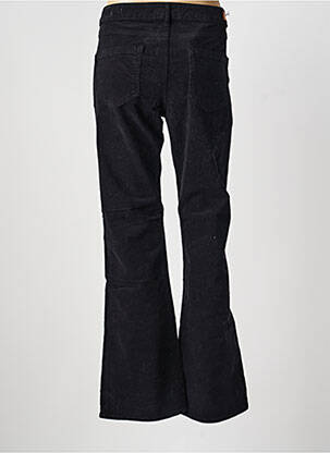 Pantalon flare stretch taille normale noir HAPPY femme