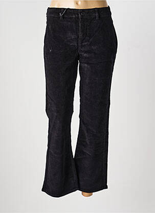 Pantalon flare stretch taille normale noir HAPPY femme