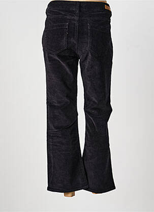Pantalon flare stretch taille normale noir HAPPY femme