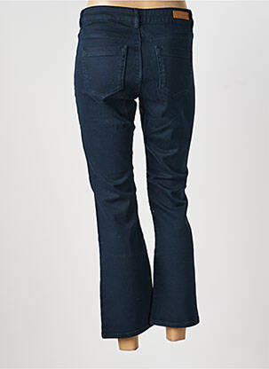 Pantalon 7/8 stretch taille normale bleu HAPPY femme