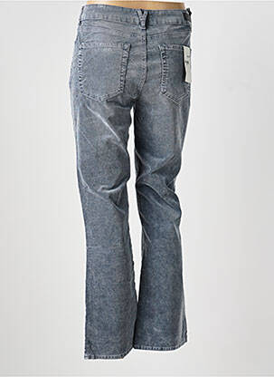 Pantalon droit stretch taille normale gris FIVE femme