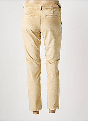 Pantalon 7/8 stretch taille normale beige FIVE femme