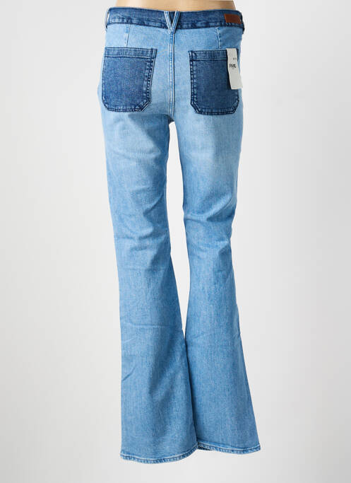 Jean coupe flare stretch taille normale bleu FIVE femme