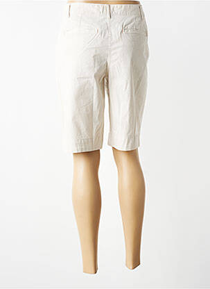 Bermuda taille à pinces taille normale beige WHITE STUFF femme