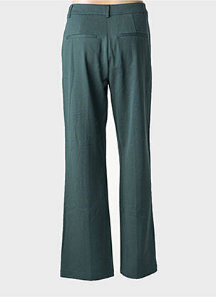 Pantalon chino tissage popeline taille normale vert ZILCH femme