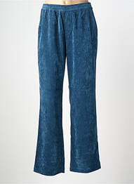 Pantalon droit taille élastique taille normale bleu MKT STUDIO femme