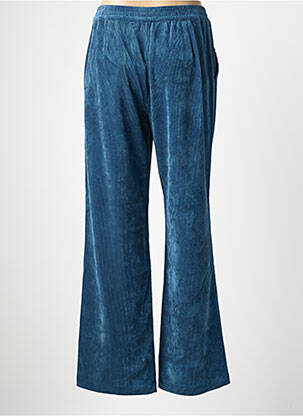 Pantalon droit taille élastique taille normale bleu MKT STUDIO femme