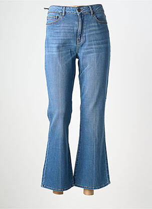 Jean coupe flare taille normale taille normale bleu FIVE femme