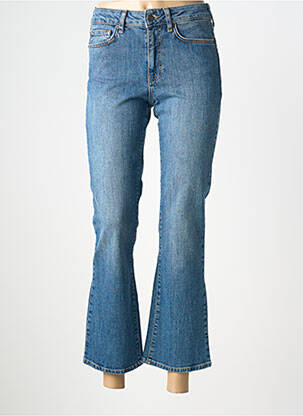 Jean coupe flare taille normale taille normale bleu FIVE femme