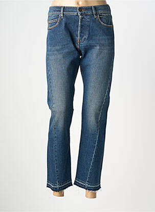 Jeans coupe slim tissage brut taille normale bleu FIVE femme