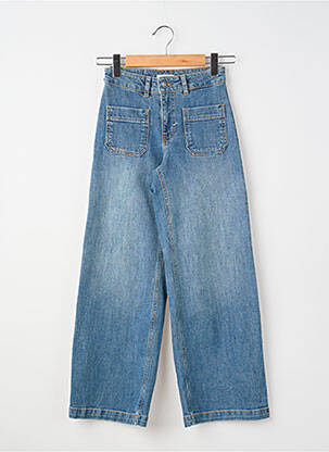 Jeans coupe droite taille normale taille normale bleu FIVE femme