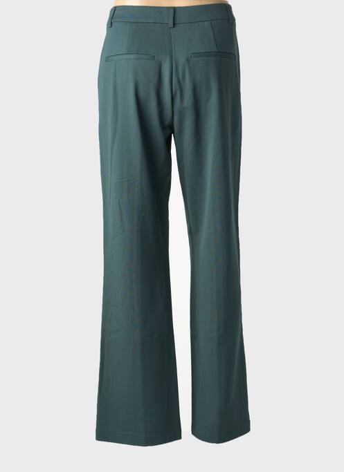 Pantalon chino tissage popeline taille normale vert ZILCH femme