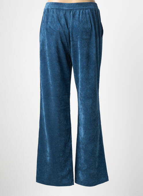 Pantalon droit taille élastique taille normale bleu MKT STUDIO femme