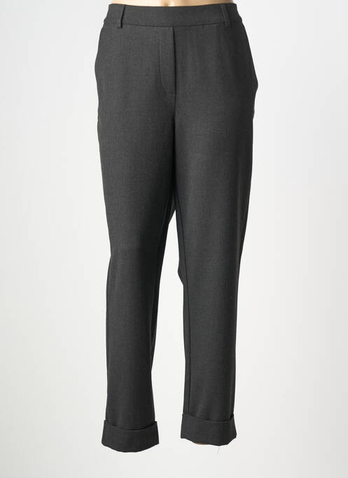Pantalon slim taille élastique taille normale gris YAYA femme