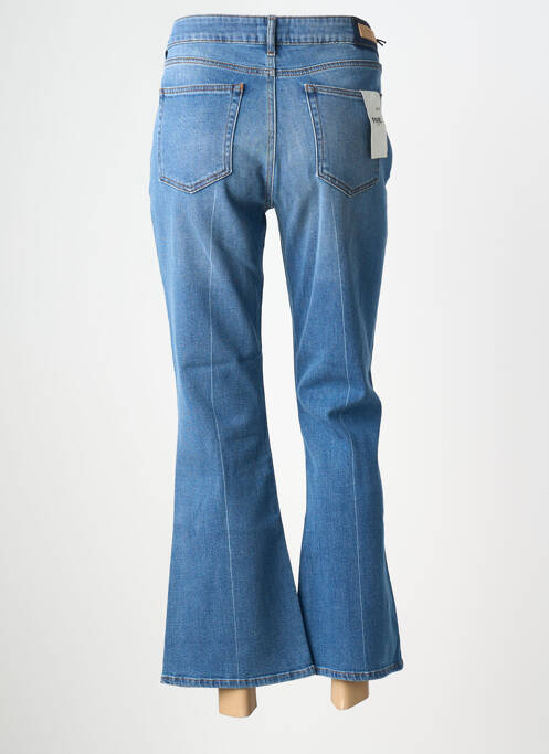 Jean coupe flare taille normale taille normale bleu FIVE femme