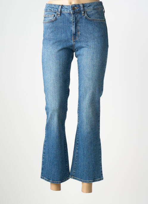 Jean coupe flare taille normale taille normale bleu FIVE femme