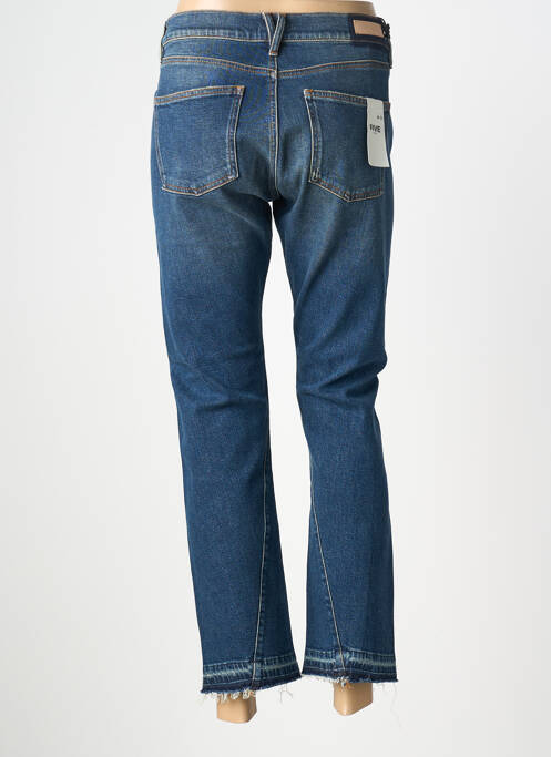Jeans coupe slim tissage brut taille normale bleu FIVE femme