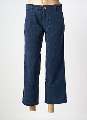 Pantalon 7/8 stretch taille normale bleu HAPPY femme