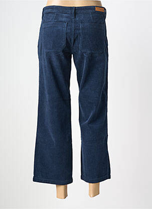 Pantalon 7/8 stretch taille normale bleu HAPPY femme