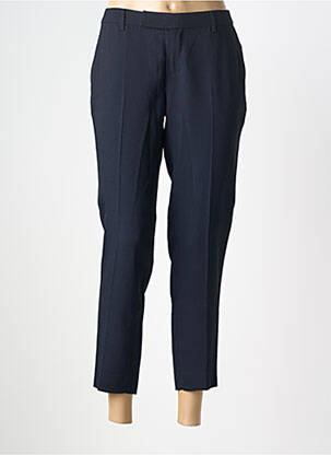Pantacourt coupe droite taille normale bleu R NINETY FIFTH femme