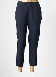 Pantacourt coupe droite taille normale bleu R NINETY FIFTH femme