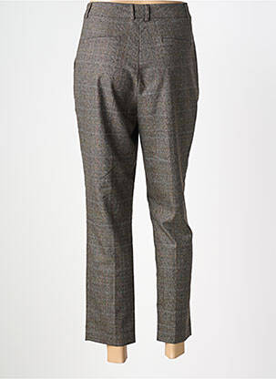Pantalon 7/8 stretch taille normale gris HANA SAN femme