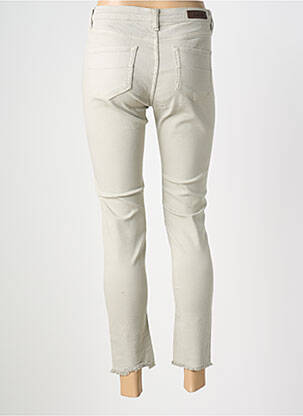 Pantalon 7/8 stretch taille normale gris DENIM STUDIO femme