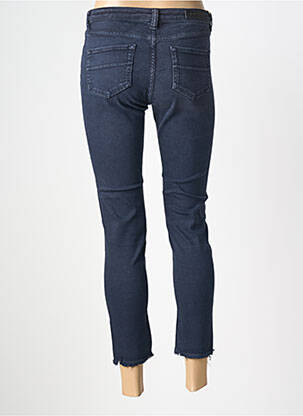 Pantalon 7/8 stretch taille normale bleu DENIM STUDIO femme