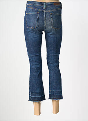 Pantacourt stretch taille normale bleu DENIM STUDIO femme