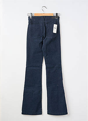Pantalon droit stretch taille normale bleu FIVE femme