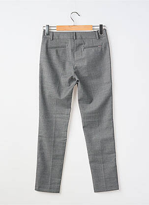 Pantalon 7/8 stretch taille normale gris LA PETITE FRANCAISE femme